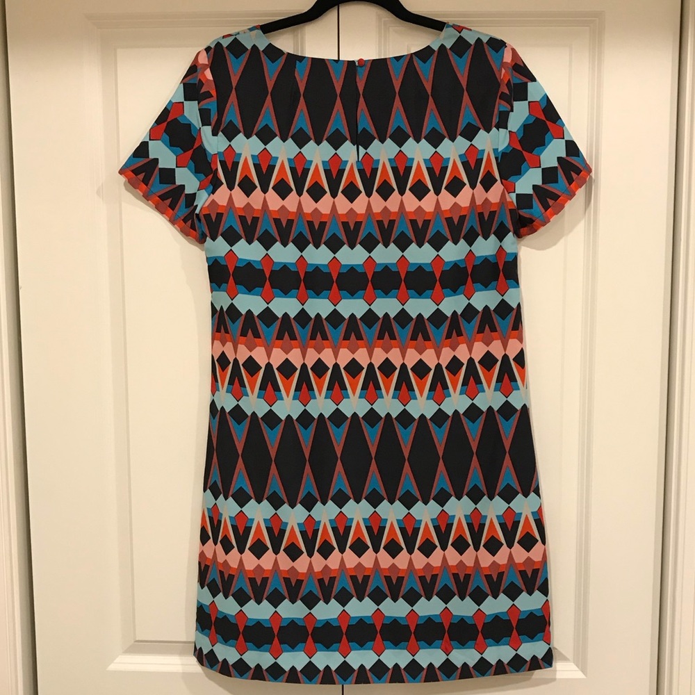 Never Worn! Patterned Shift J.Crew Short Dress - image 3
